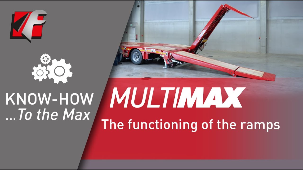 Faymonville MultiMAX - the functioning of the ramps