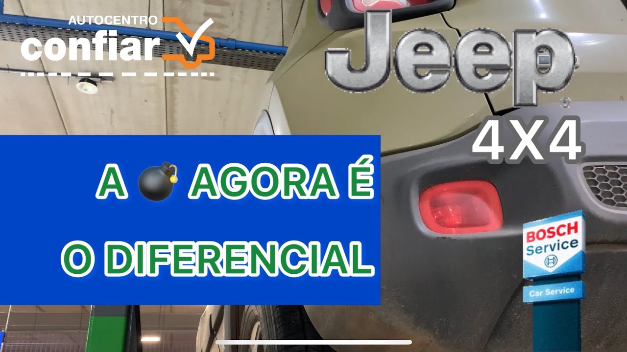 A 💣 AGORA É O DIFERENCIAL TRASEIRO DOS RENEGADE, COMPASS, COMMANDER e TORO 4X4