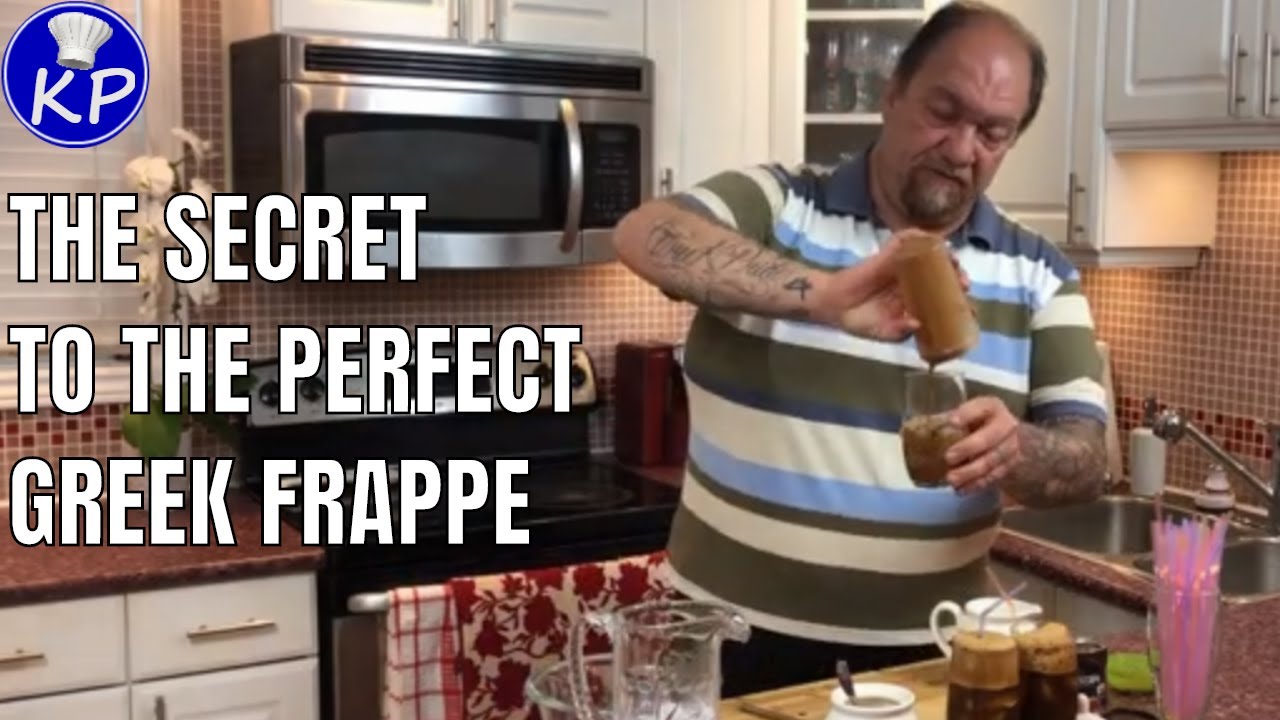 THE SECRET TO PERFECT GREEK FRAPPE | And It's NOT What You Think!!!