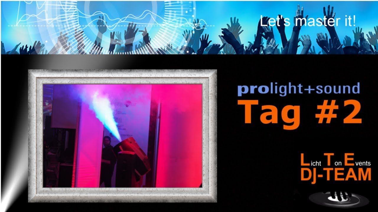 Unser letzter Messetag und die Heimreise  | Prolight and Sound 2019 Tag #2