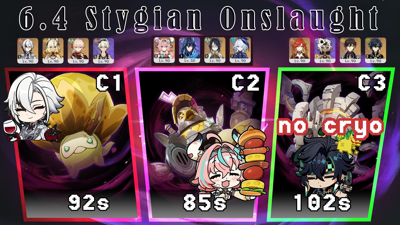 【Fearless】KINICH VS OVERSEER DEVICE (no cryo) 🤑 | 6.4 Stygian Onslaught | Genshin Impact