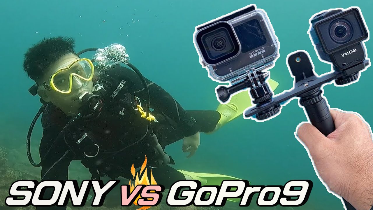 最強海底運動相機?  GoPro9 vs 索尼黑科技FDR-X3000 Ft.傑哥BOJIO【Kokee的潛水世界#48​】水下攝影