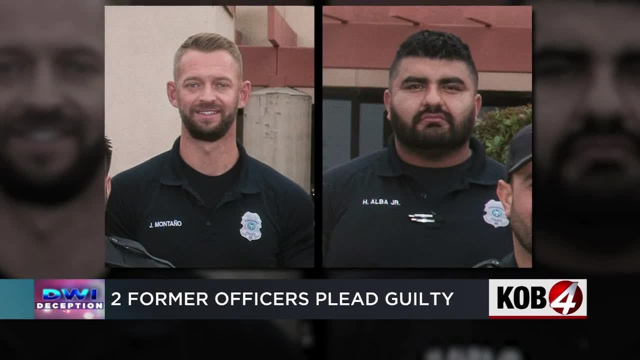 2 former APD officers plead guilty in DWI scheme