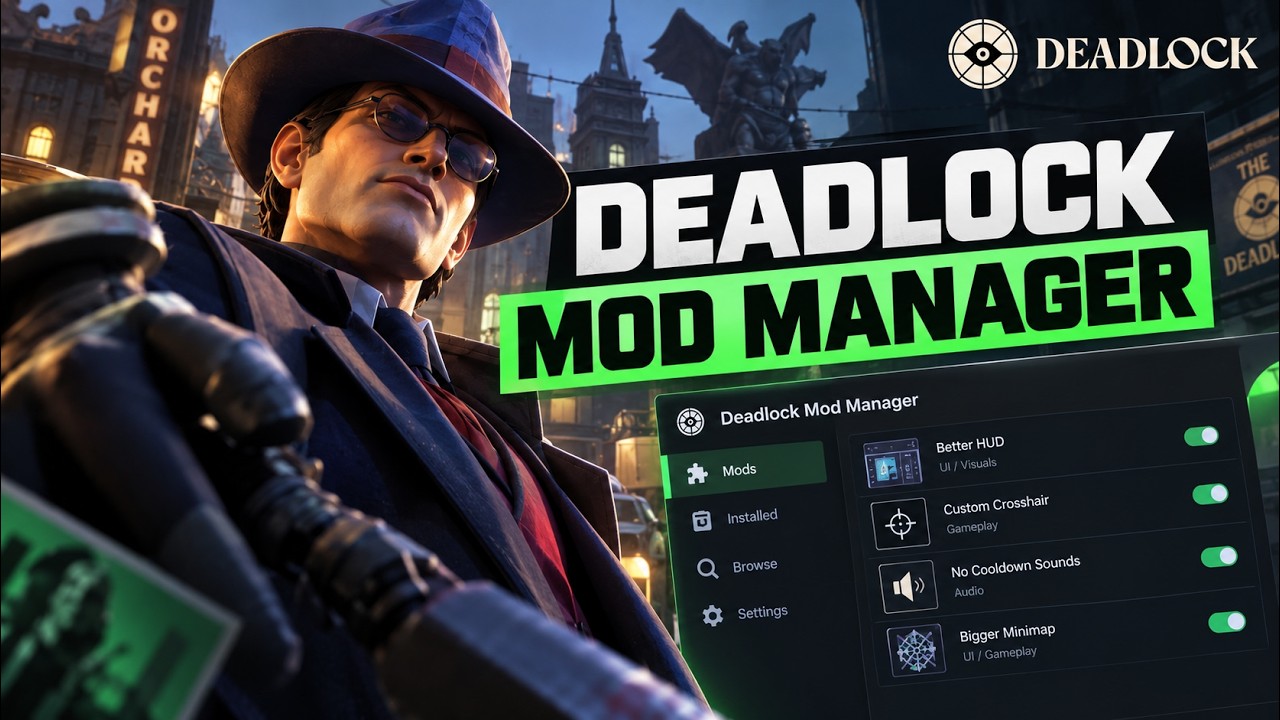 Моды для Deadlock 2026 &mdash; лучшие скины, моды и установка (Deadlock Mods)