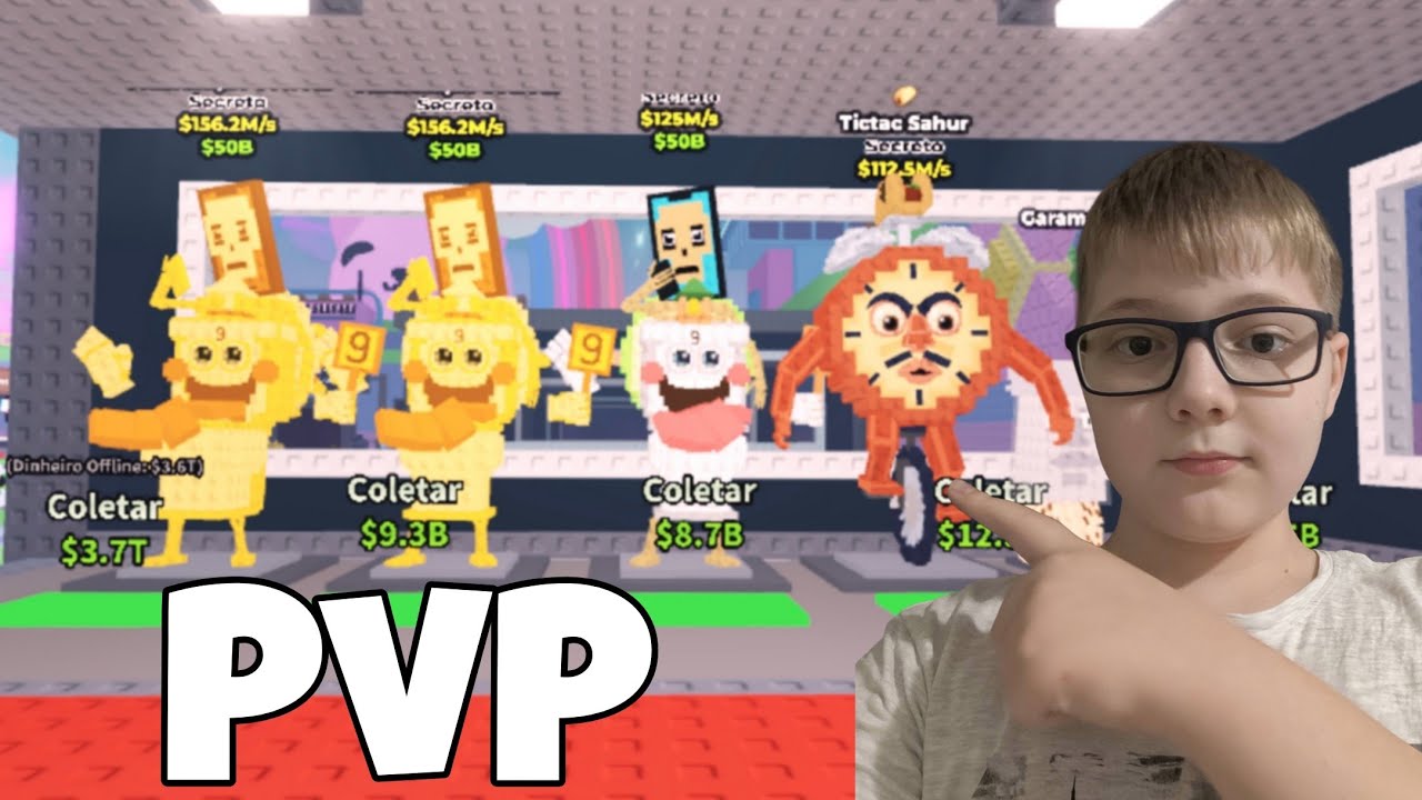 PvP COM OS INSCRITOS NO ROUBE UM BRAINROT