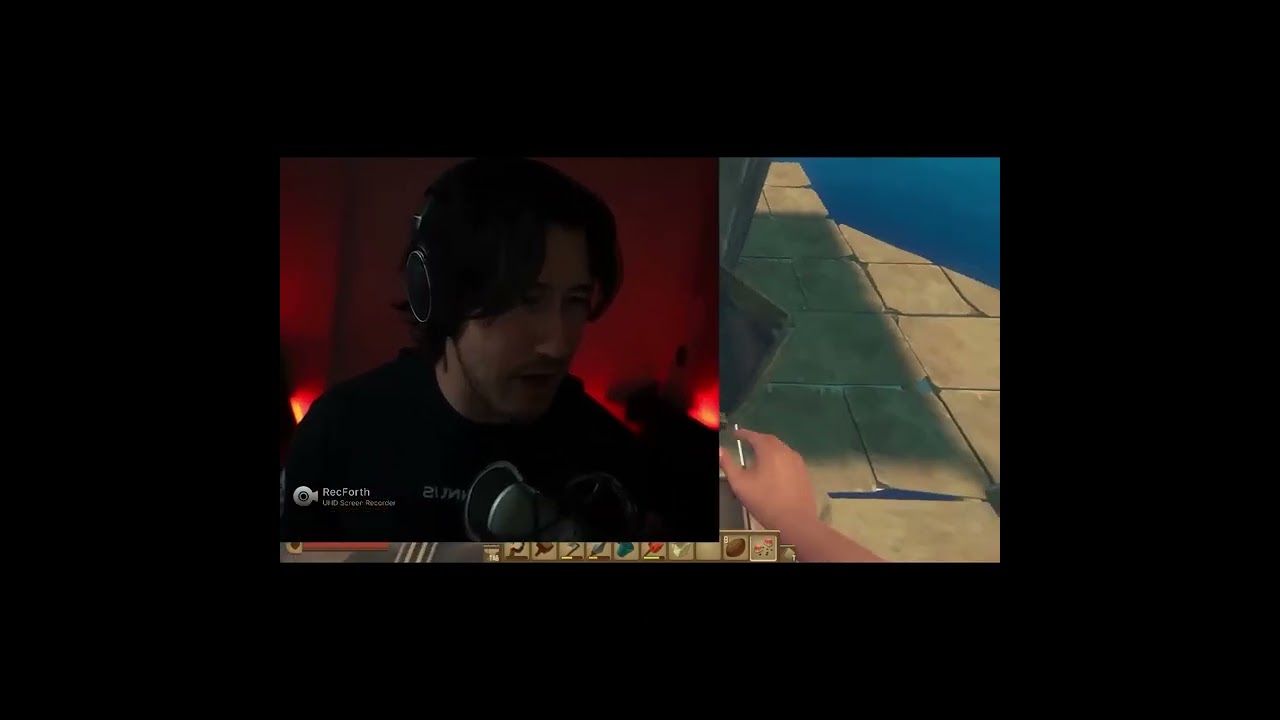 1 Minute of Markiplier goofs (RAFT)