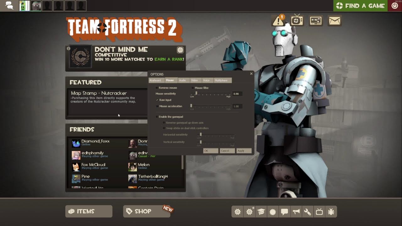 TF2 to empty my bowels