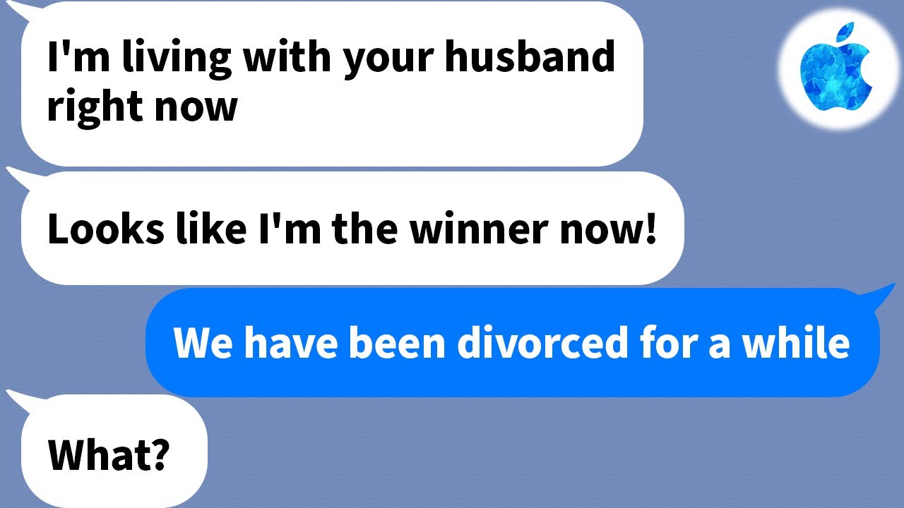 【Apple】A classmate of mine from years ago is telling me she's stealing my husband as revenge