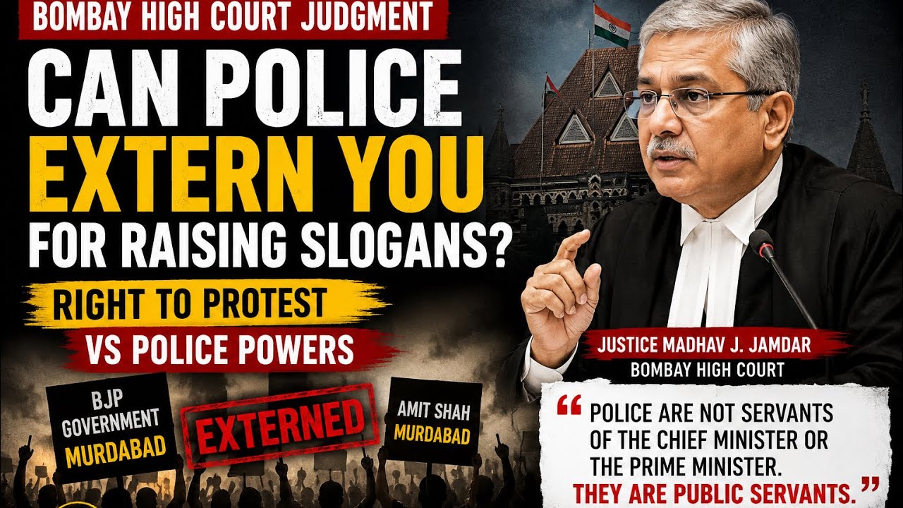 Bombay HC on Right to Protest | Externment Explained