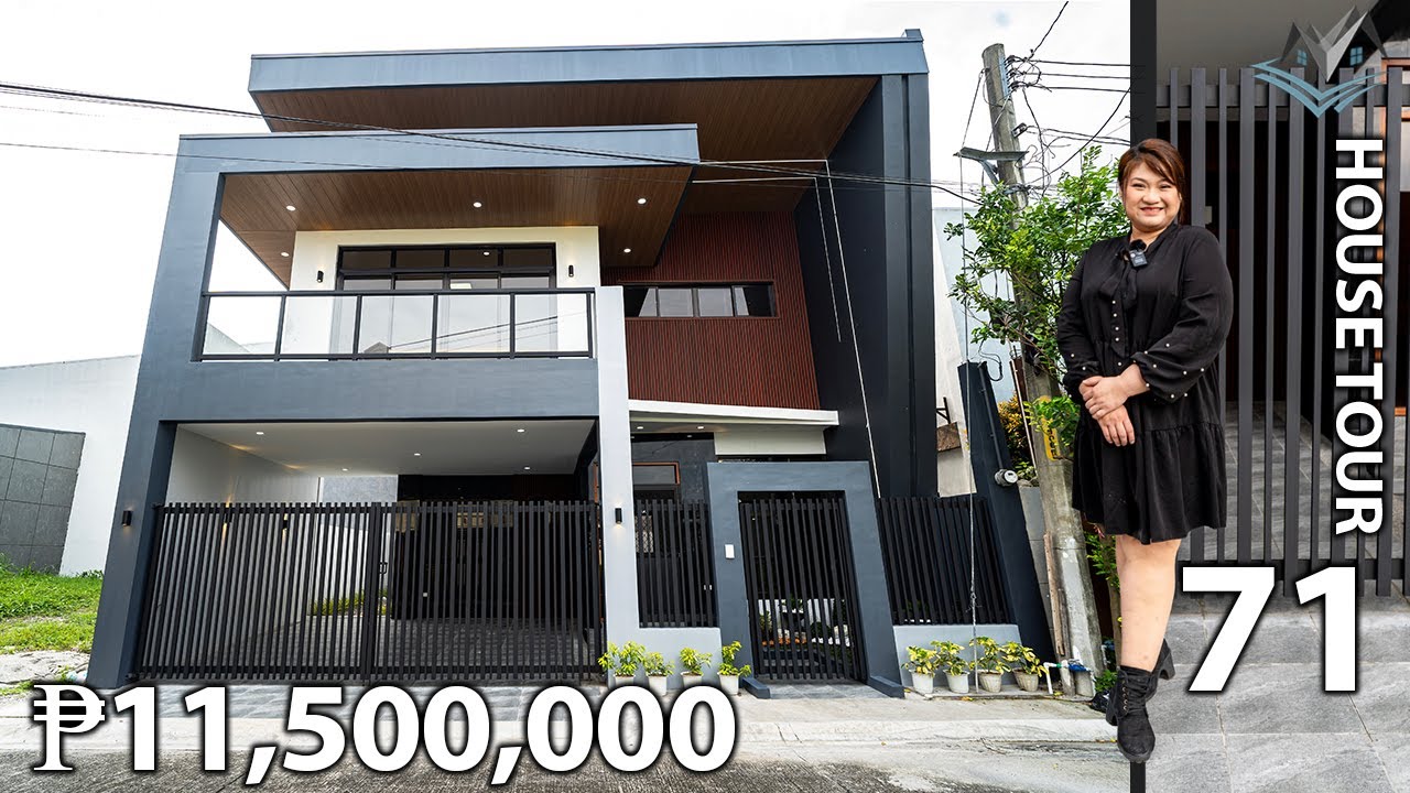 HOUSE TOUR 71 | New Modern Two-Storey House near Marquee Mall, Pampanga
