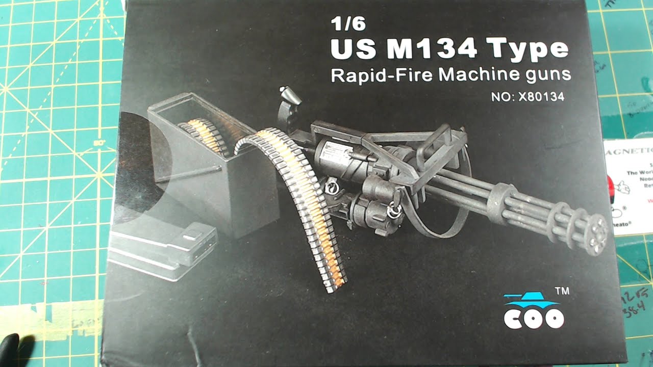 COOMODEL 1/6 US M134 MACHINE GUN from ekiahobbies.com