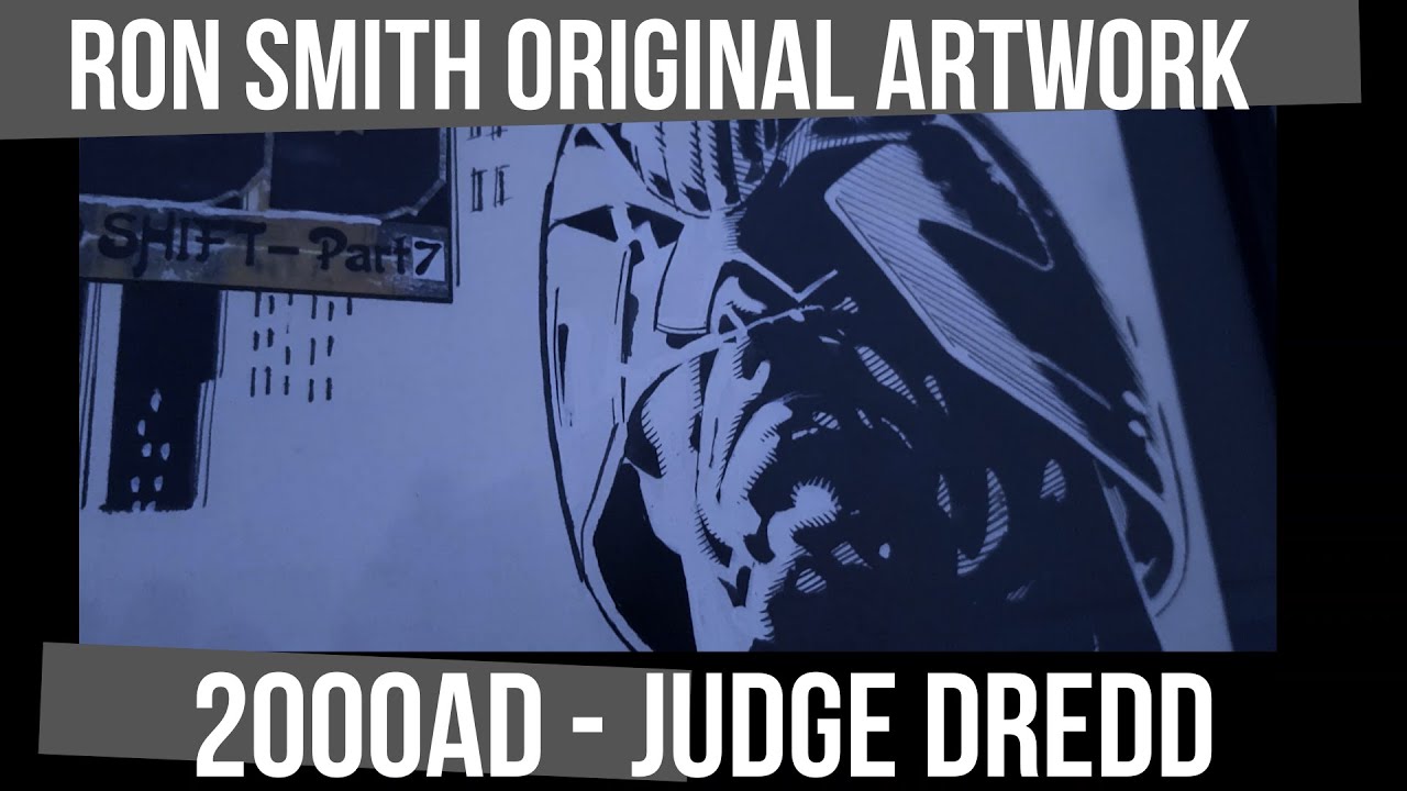 Ron Smith - Artist Judge Dredd 2000AD ✍🏻