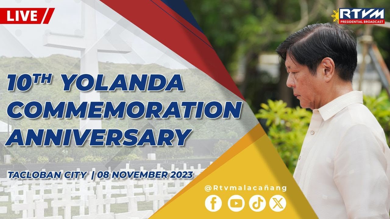 10th Year Yolanda Commemoration 11//8/2023