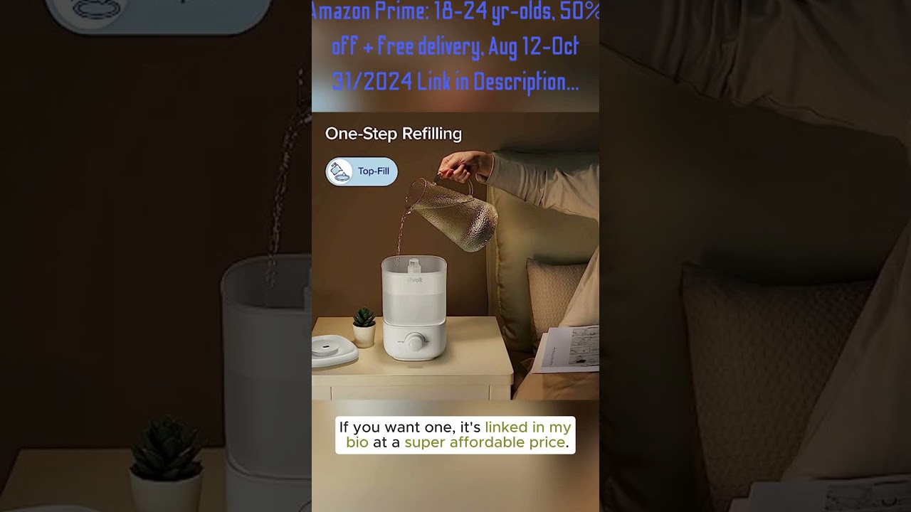 LEVOIT Humidifier Why It's a Must Have for Every Home  BPA Free & Auto Shut off! @justicebuys1