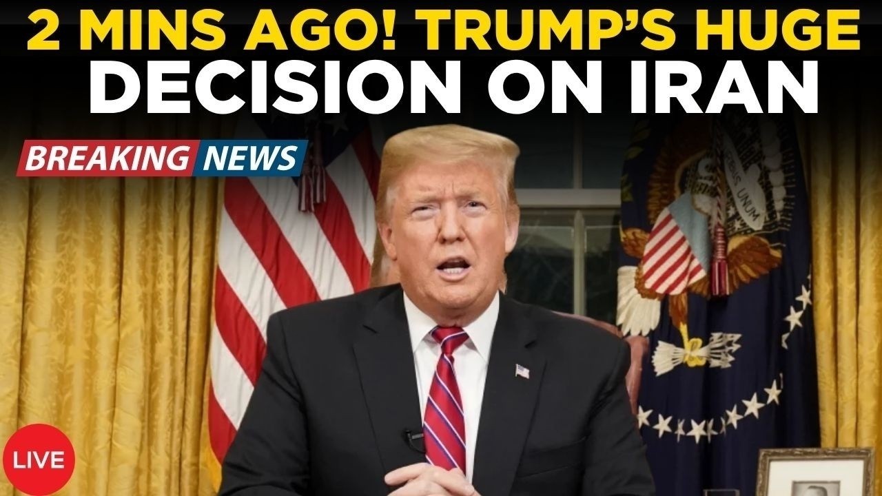 US NEWS LIVE: 2 MINUTES AGO! Trump Drops Massive Iran Decision, 