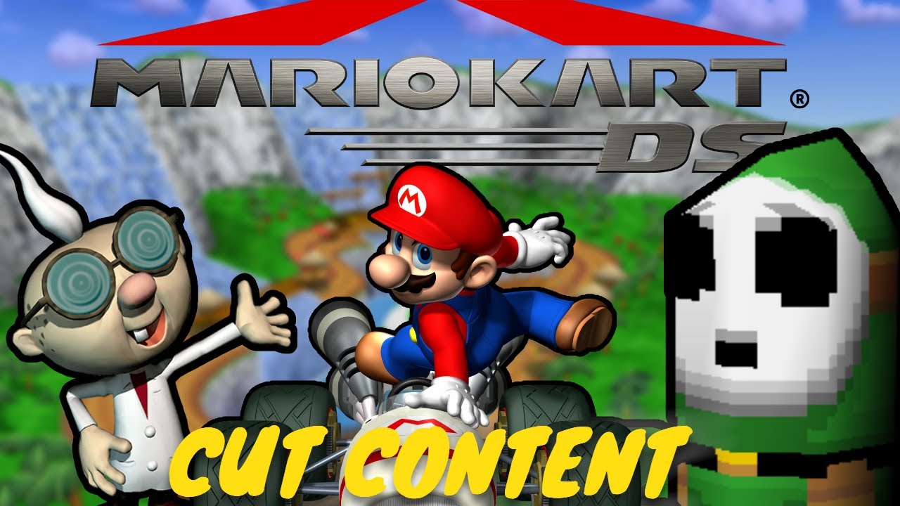 Mario Kart DS Cut Content + Prototype Demos! - The Scrap Book