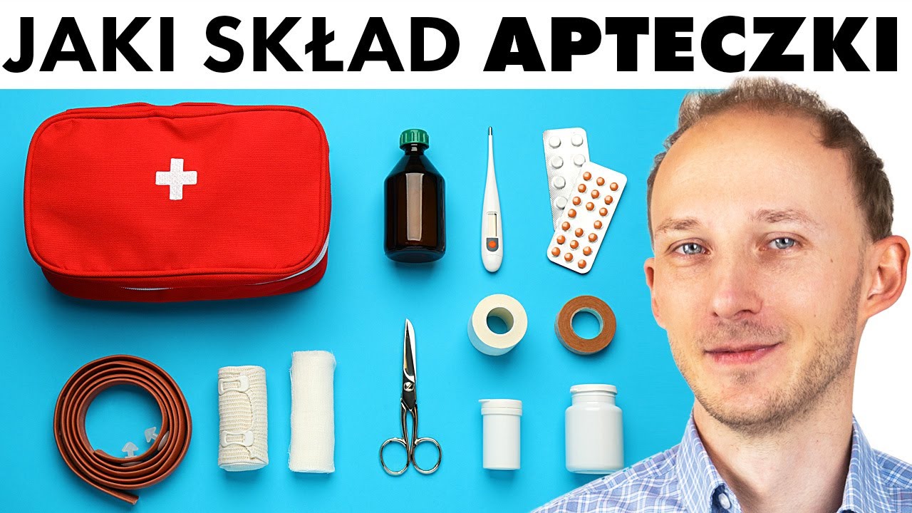 Apteczka pierwszej pomocy - CO WARTO MIEĆ pod ręką? Wyposażenie i lista | Dr Bartek Kulczyński