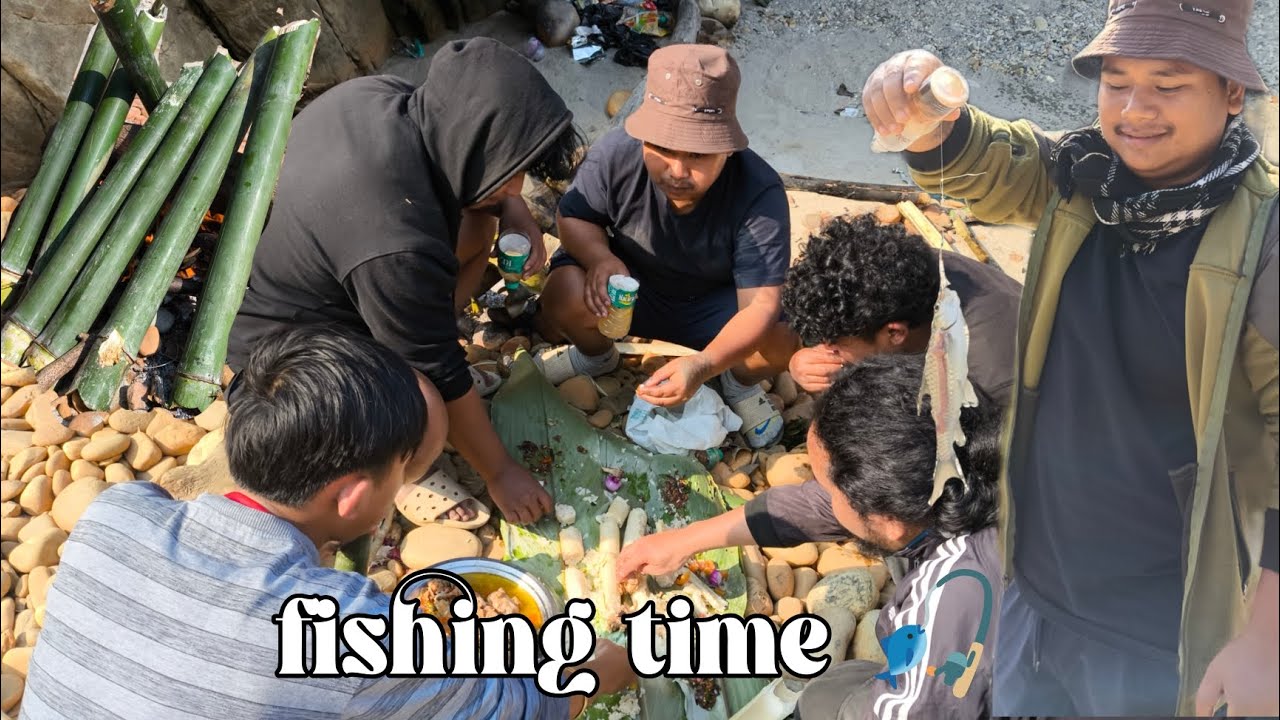 Catching fish at  PANGING RIVER 🎣 🌊📍 ARUNACHAL pradesh 🇮🇳