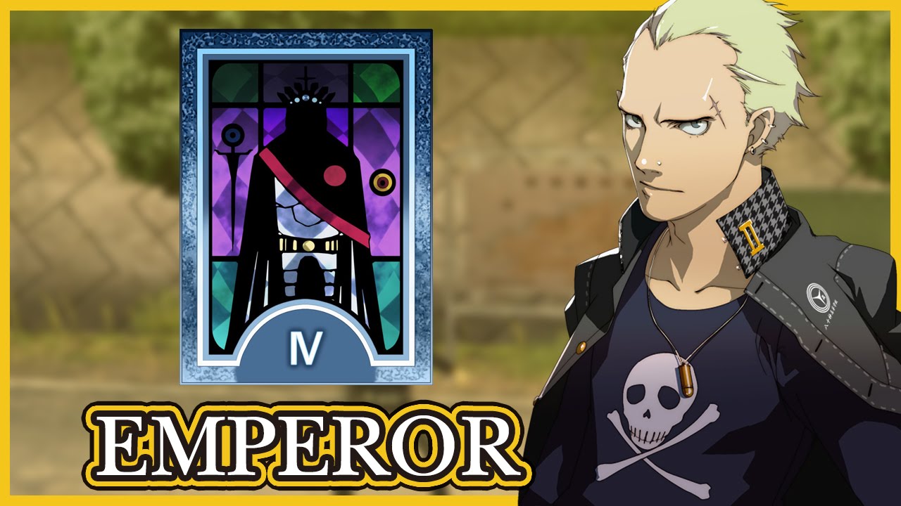 Persona 4 Golden - Max Social Link - Emperor Arcana (Kanji Tatsumi)