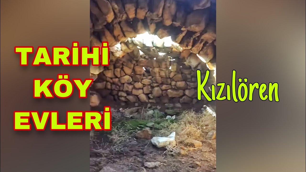 Kayseri Kızılören’in Tarihi Köy Evleri