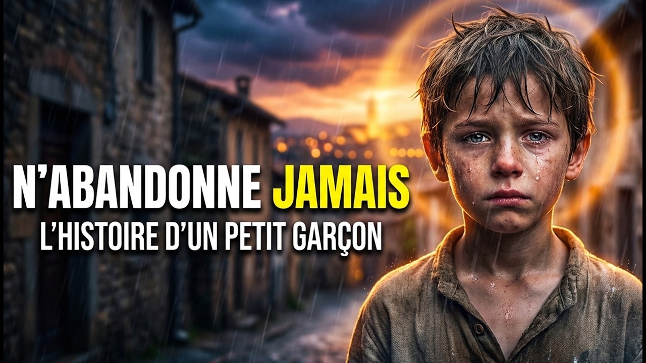 N’ABANDONNE JAMAIS 💪✨ | L’HISTOIRE BOULEVERSANTE D’UN PETIT GARÇON PAUVRE 🥀