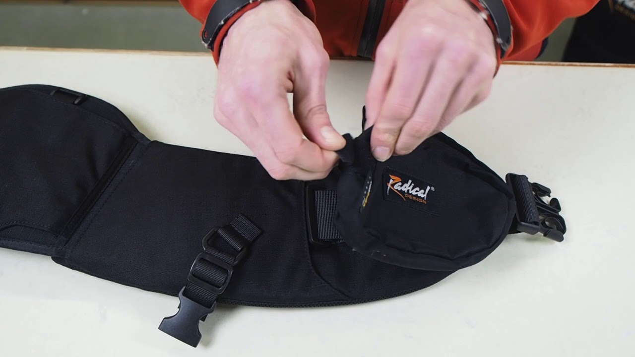 Wheelie Hipbelt Pouch Setup | Radical Design