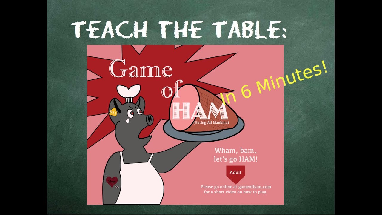 How to play Game of Ham in 6 Minutes