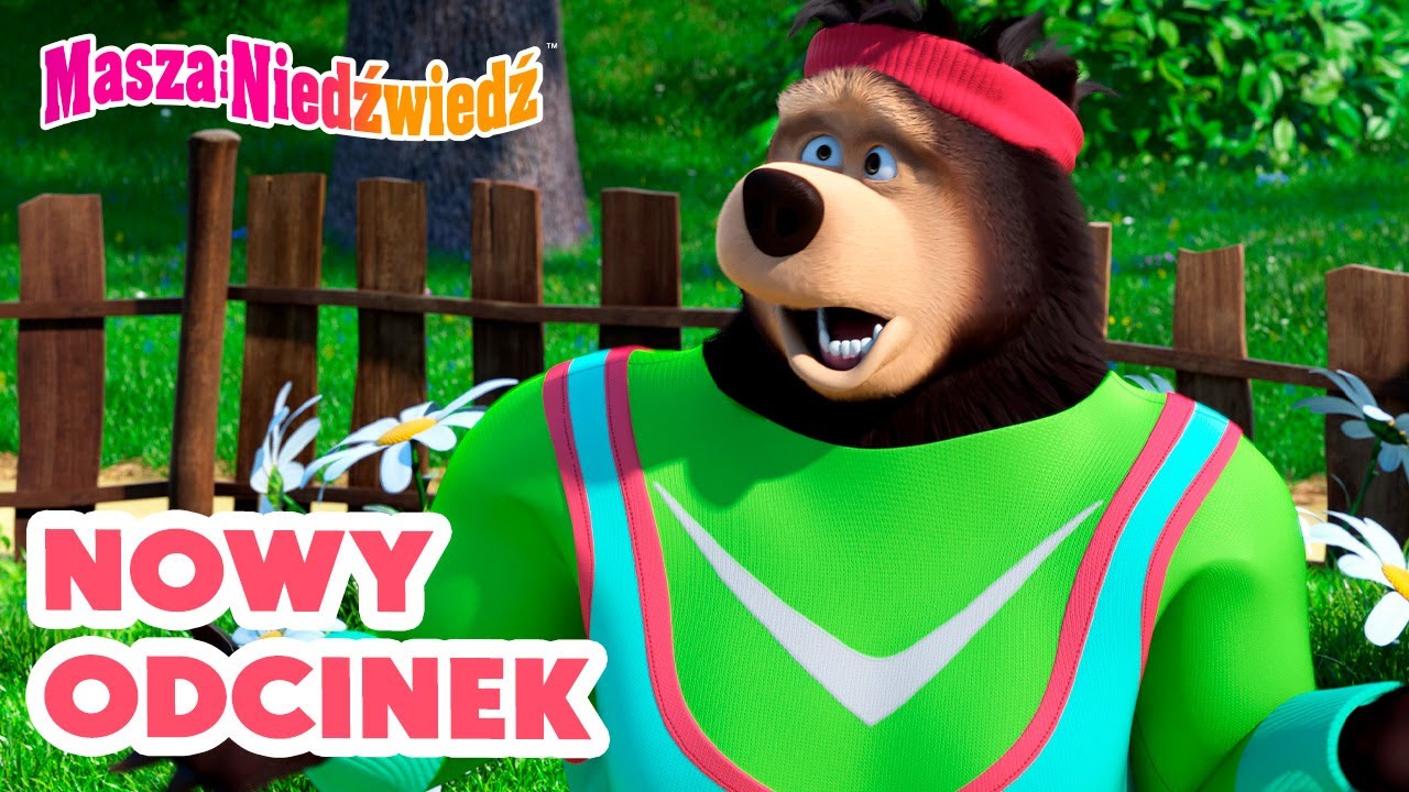 Masza i Niedźwiedź 💥 Nowy odcinek ⭐️ Zdrowy jak pszczółka🤸‍♂️🏋️ Zestaw kreskówek