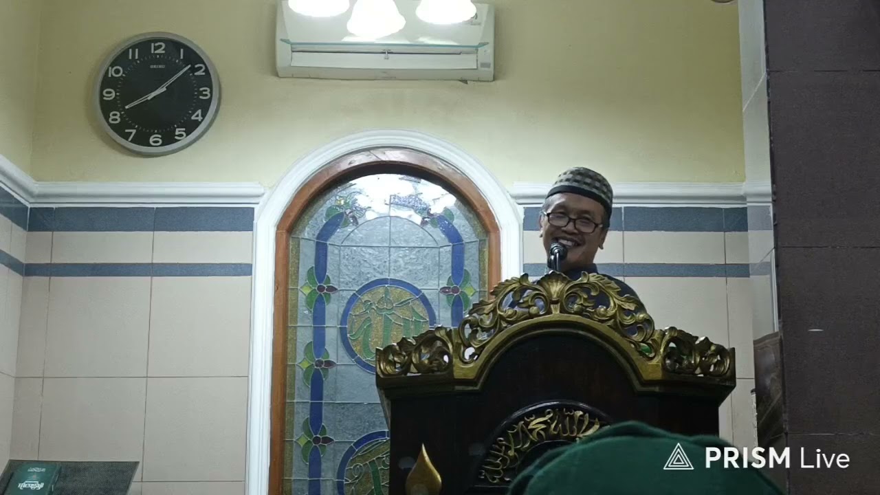 KULTUM SHOLAT TARAWIH BERSAMA UST, Dr, SUNARNO, TEMA; MEMPERBAIKI NIAT.., MASJID AL IKHLAS VDT