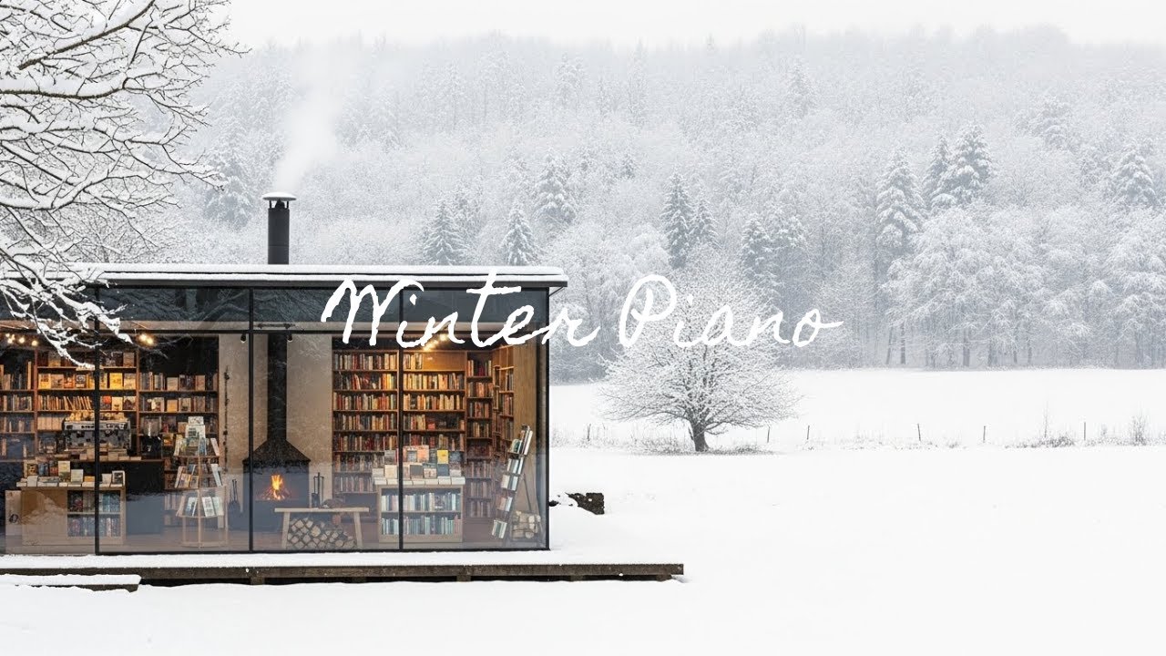 오늘 아침, 겨울 서점 Winter Piano for Reading & Writing