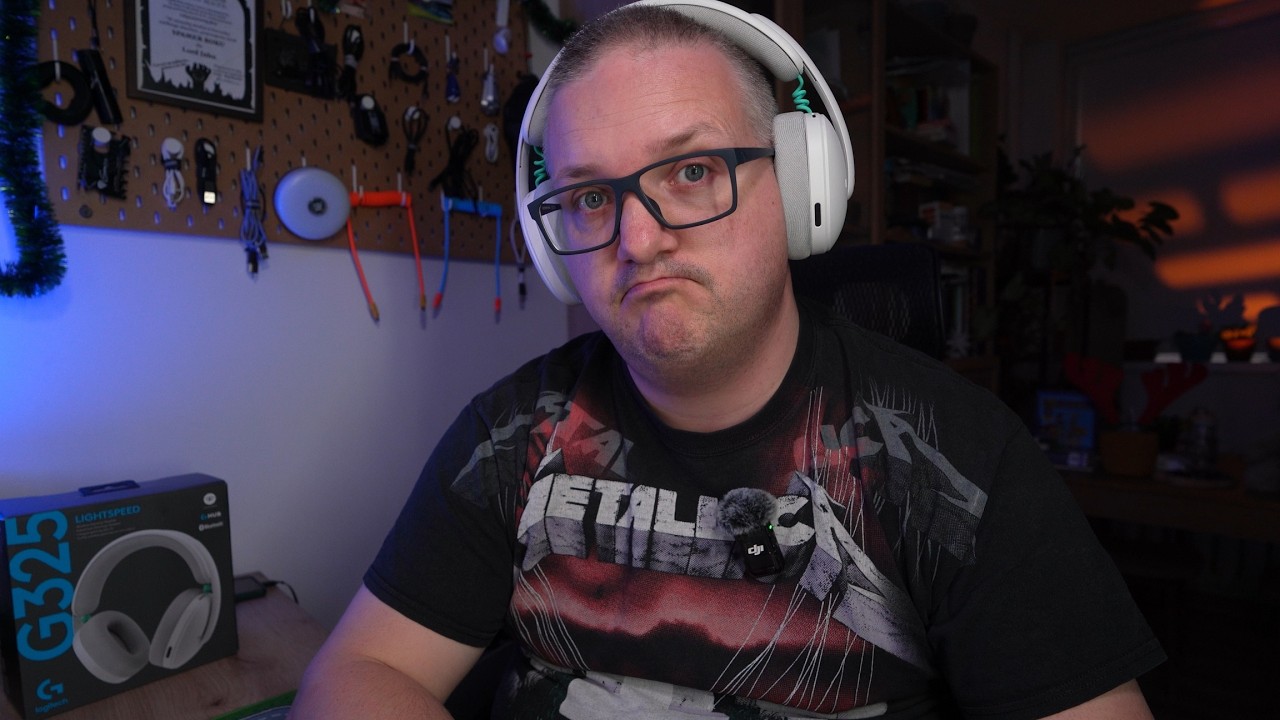 Stylowe i wygodne. Słuchawki Logitech G325
