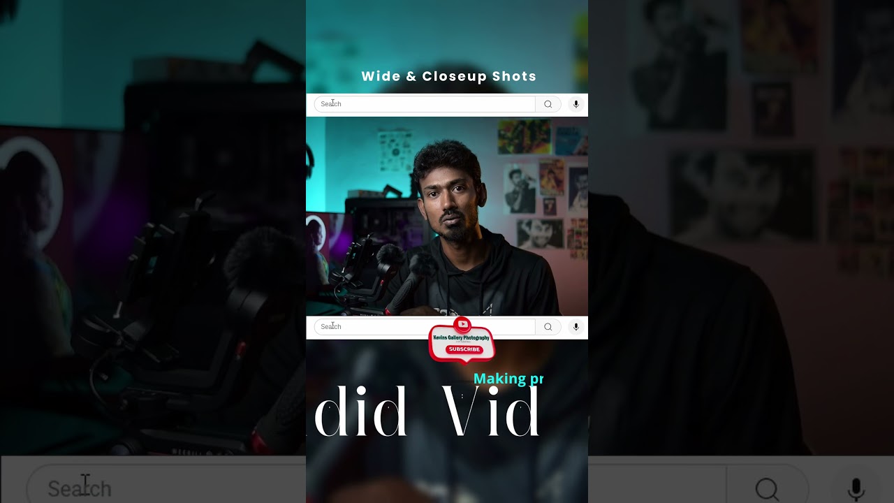 Wide & Close Shots #candidvideography #cinematography #kevinsgalleryphotography