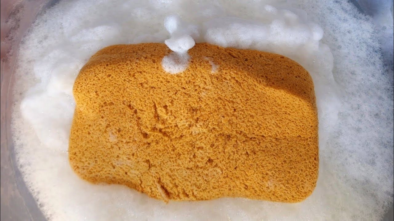 Pure ASMR Sponge Squeezing | Instant Relaxation 🫧