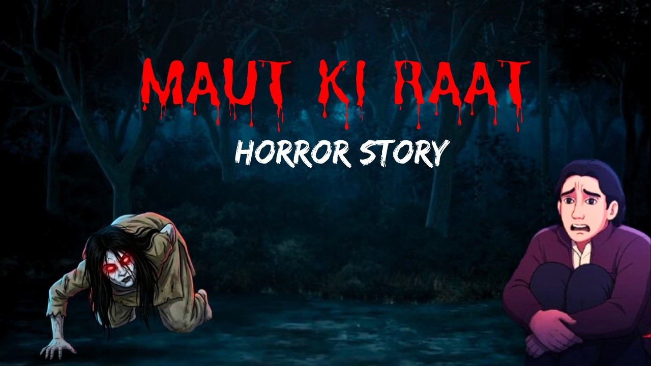 मौत कि रात Maut ki raat | Animated horror story | Horror stories in hindi @Cartoon-Cafe108
