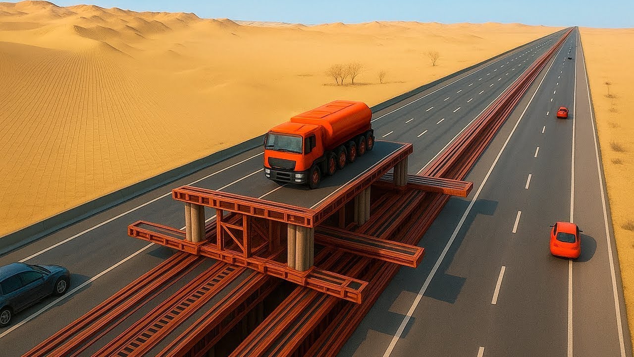 Come la Cina ha Costruito la Ferrovia di 2.700km nel Deserto che ha Scioccato l'Ingegneria Americana