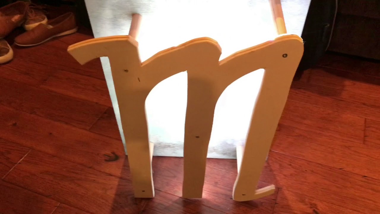 How to make a Marry Me Engagement Sign