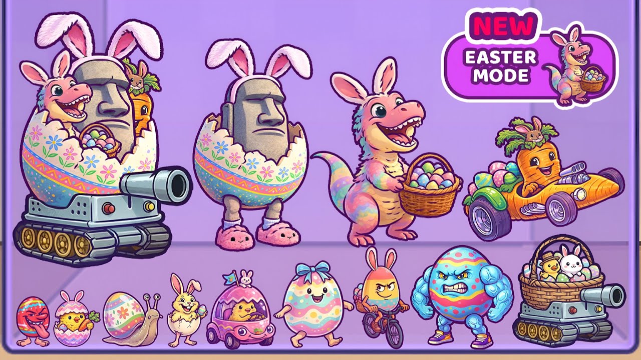 Merge Fellas EASTER Mode - Final BOSS | NEW UPDATE &ndash; Max Level Gameplay