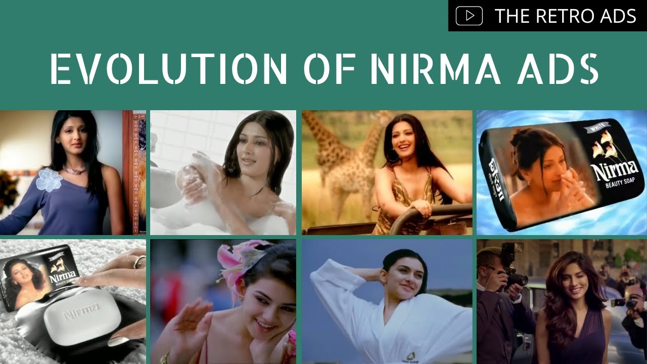 Evolution of Nirma beauty soap Ad's (90's to 20's) | Nirma ad sonali bendre | Nirma childhood ad's