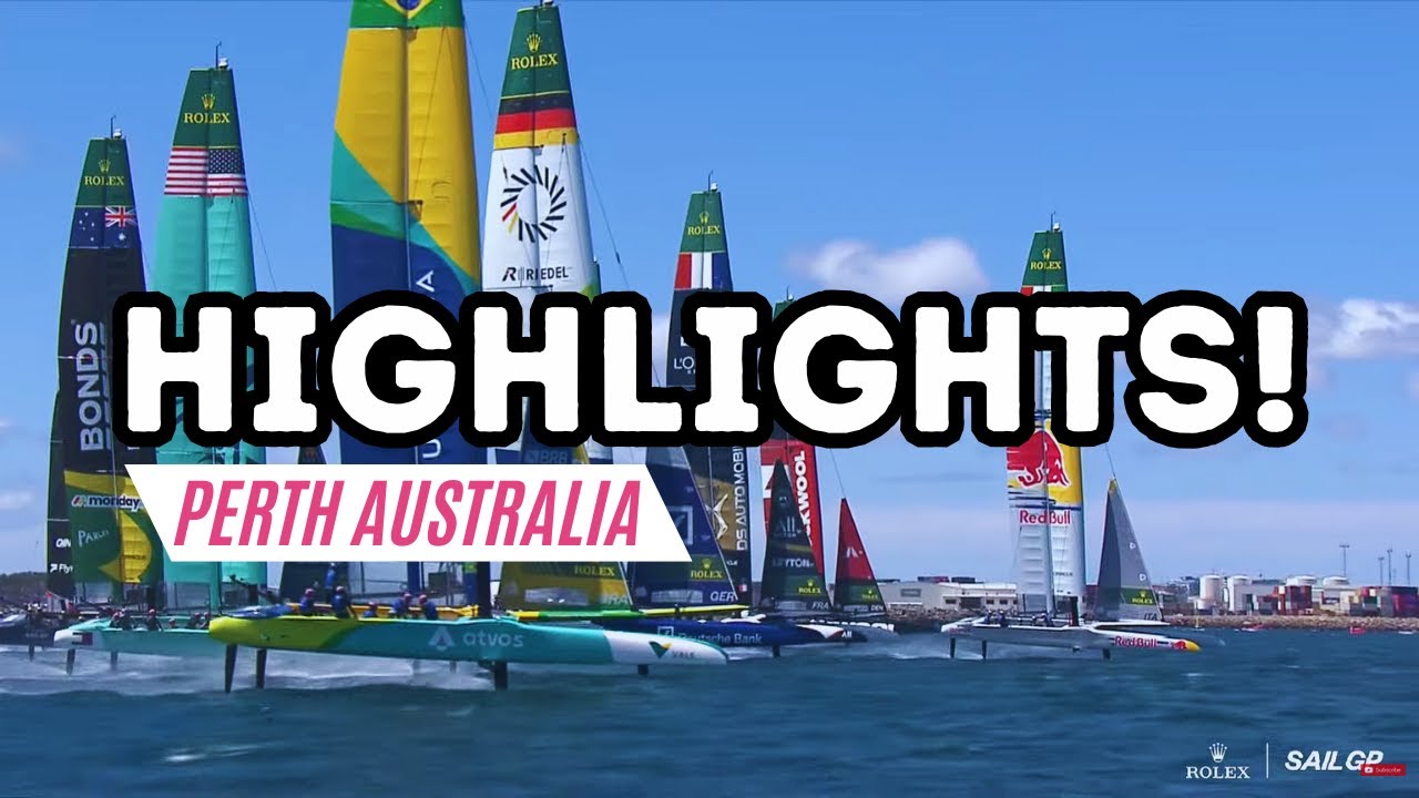 SailGP HIGHLIGHTS Perth Australia - GBR masterclass!