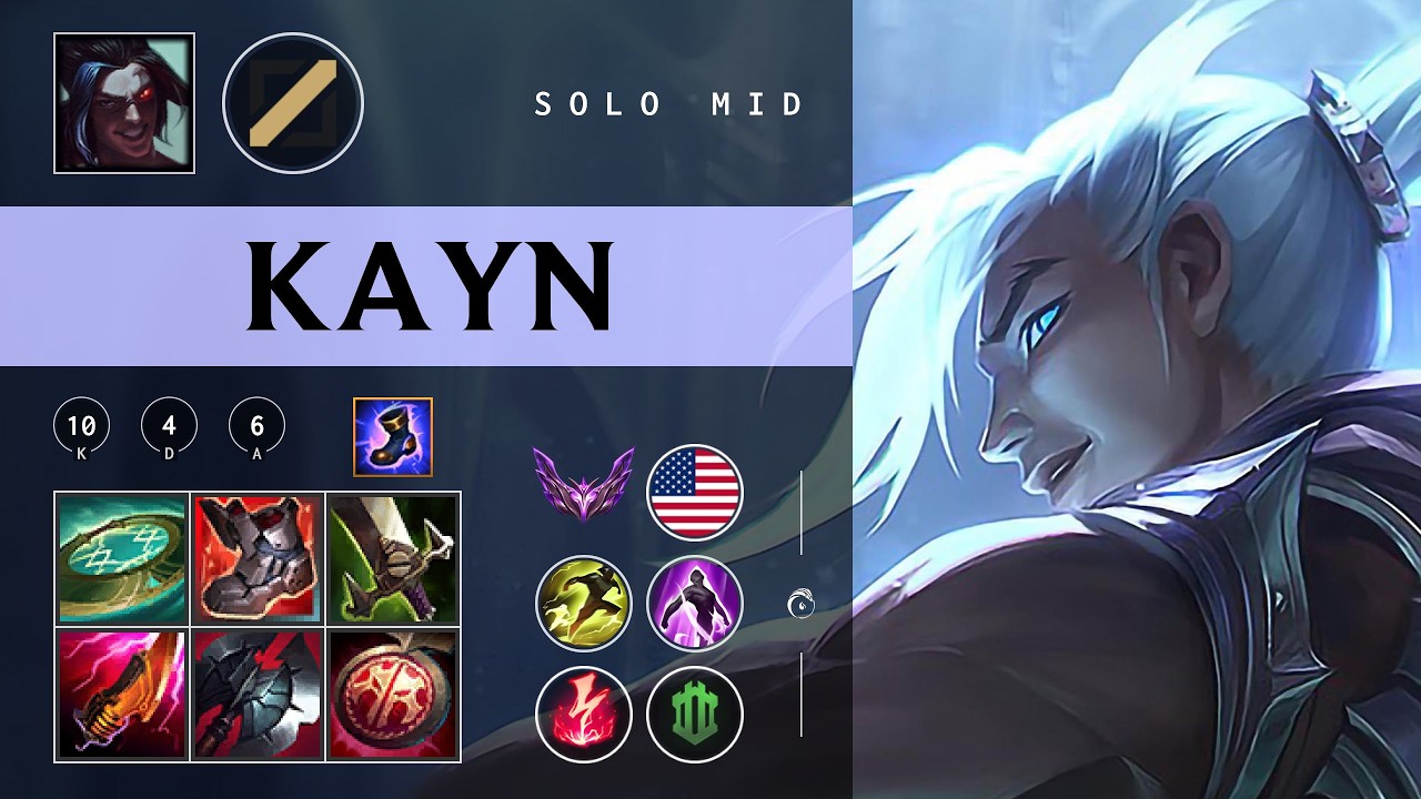 Kayn Mid vs Vladimir - NA Master Patch 26.04