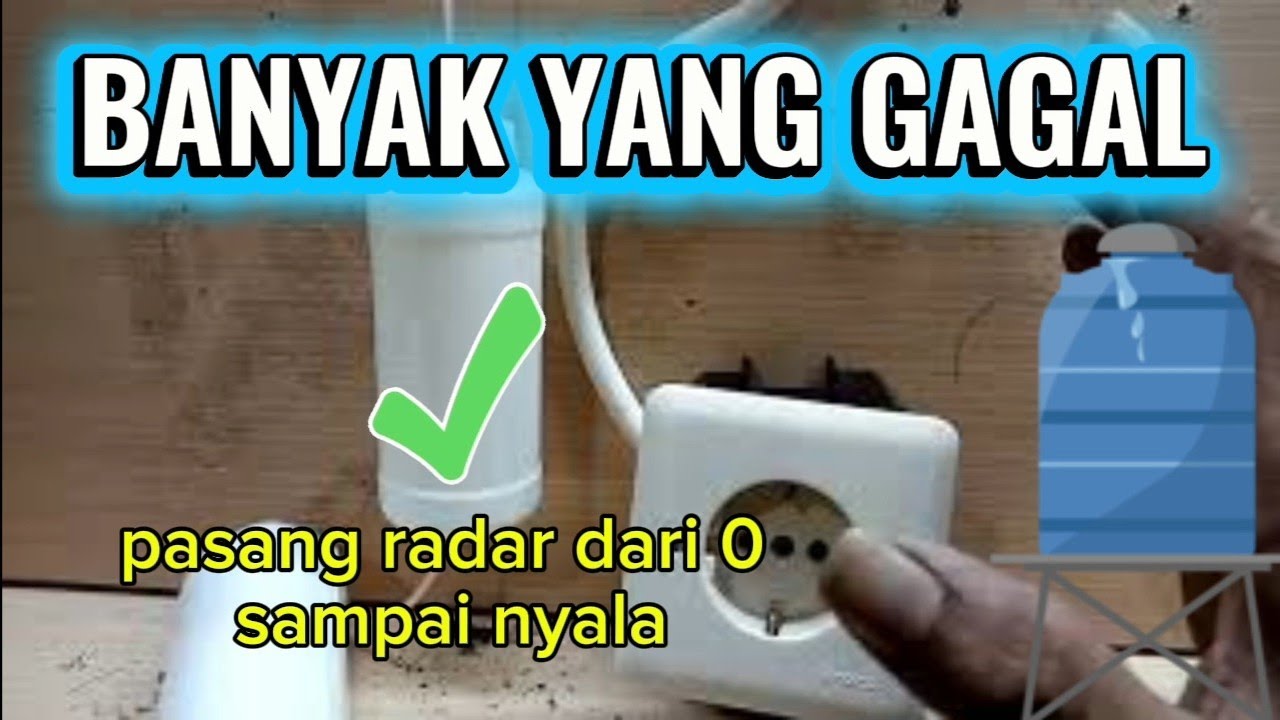 KONEK RADAR POMPA AIR