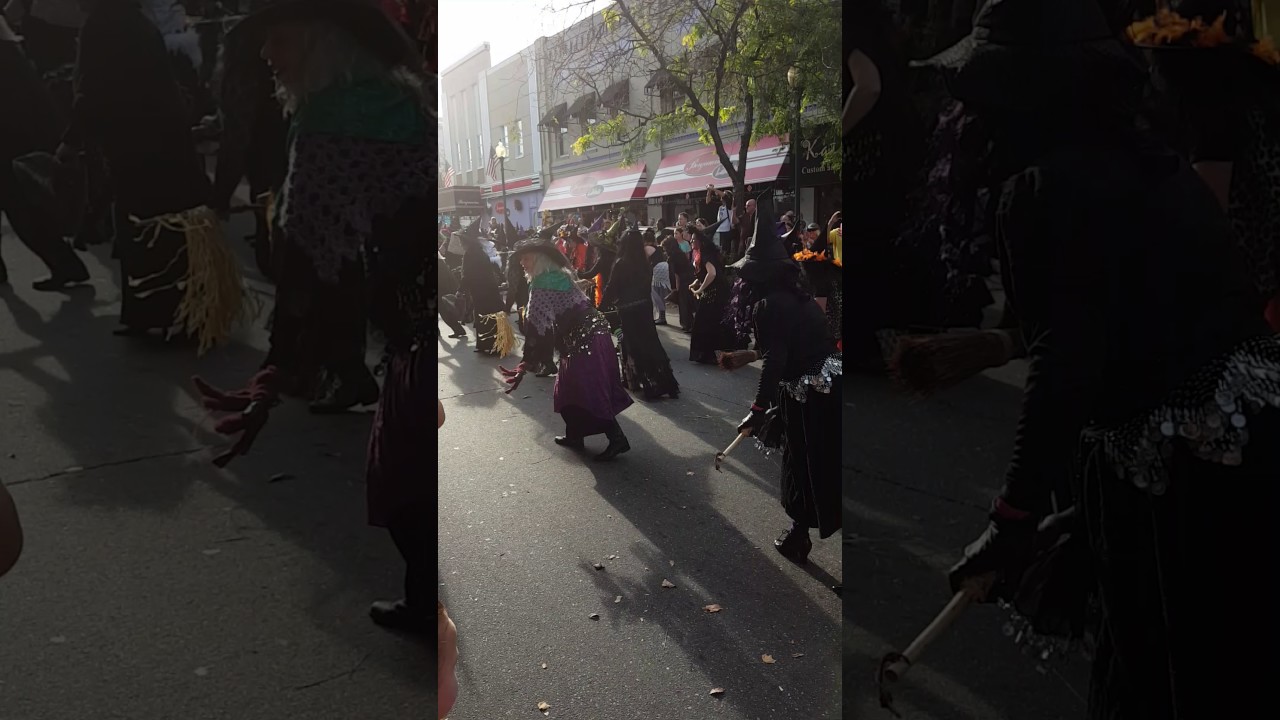 Witches dancing