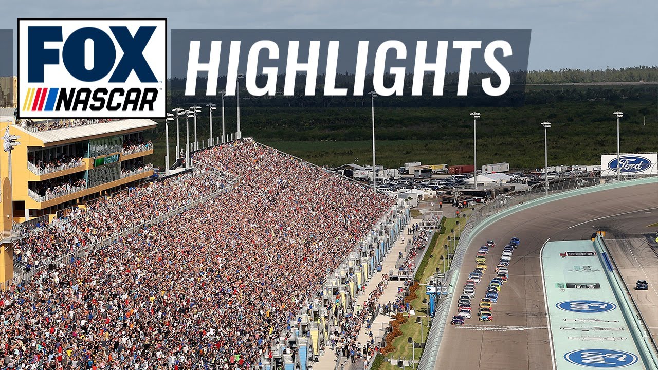 Top 5 Moments at Homestead-Miami Speedway | NASCAR on FOX HIGHLIGHTS