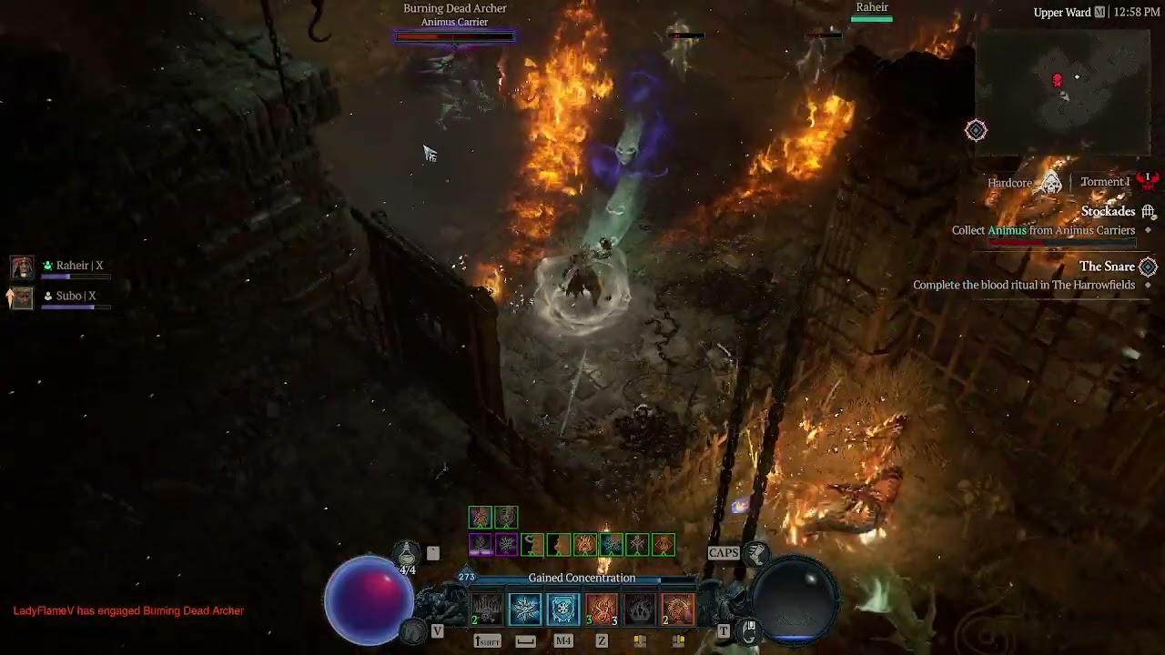 Diablo 4 Dungeon Run Stockades (HARDCORE)