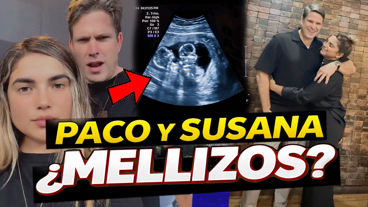 SUSANA ALVARADO Y PACO BAZÁN TENDRÁN MELLIZOS? CONDUCTOR TOMA BREBAJE