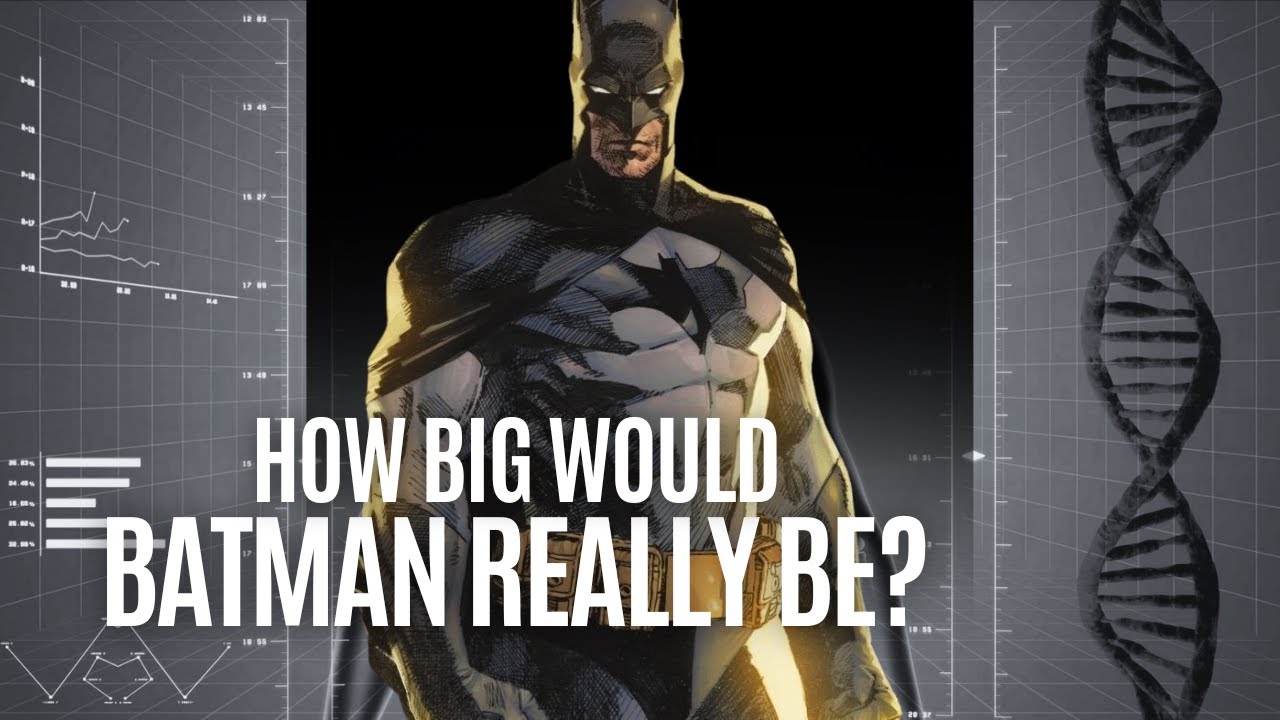 How Big Would A Real Batman Be: Fact vs. Fiction