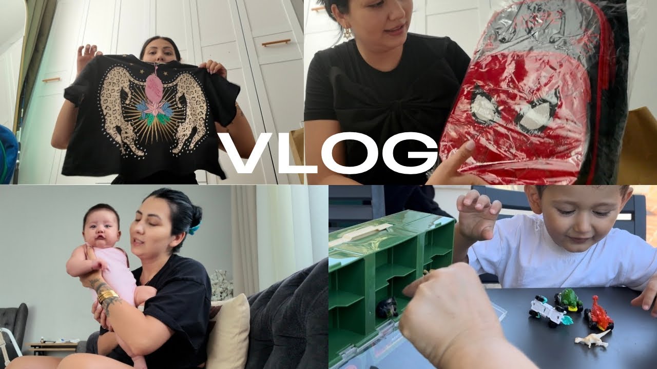 2 Çocuklu Hayat / Kreş Alışverişi / Karışık Vlog / İmam Sarığı