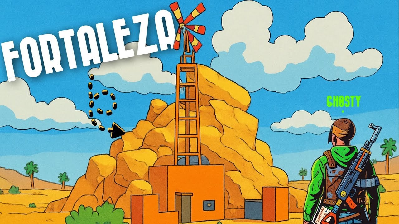 SOBREVIVI SOLO NUMA FORTALEZA INRAIDÁVEL - Rust