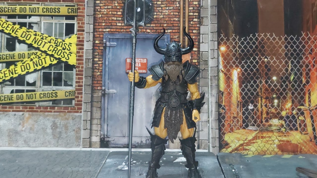 unboxing video video en español  figura four horsemen Mythic Legions deluxe barbarian legion builder