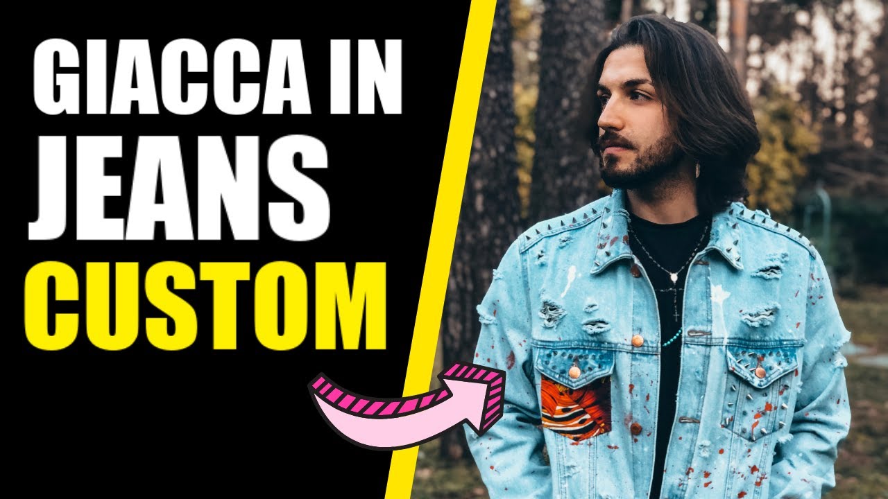 Come CUSTOMIZZARE una GIACCA in JEANS